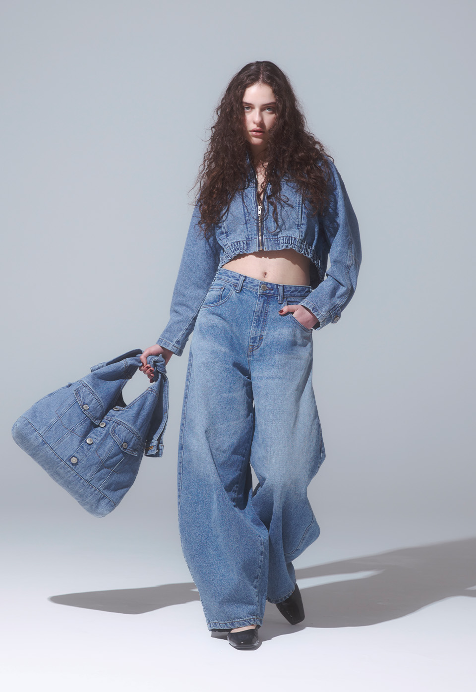 BLOUSON BAGGY BALLOON PANTS